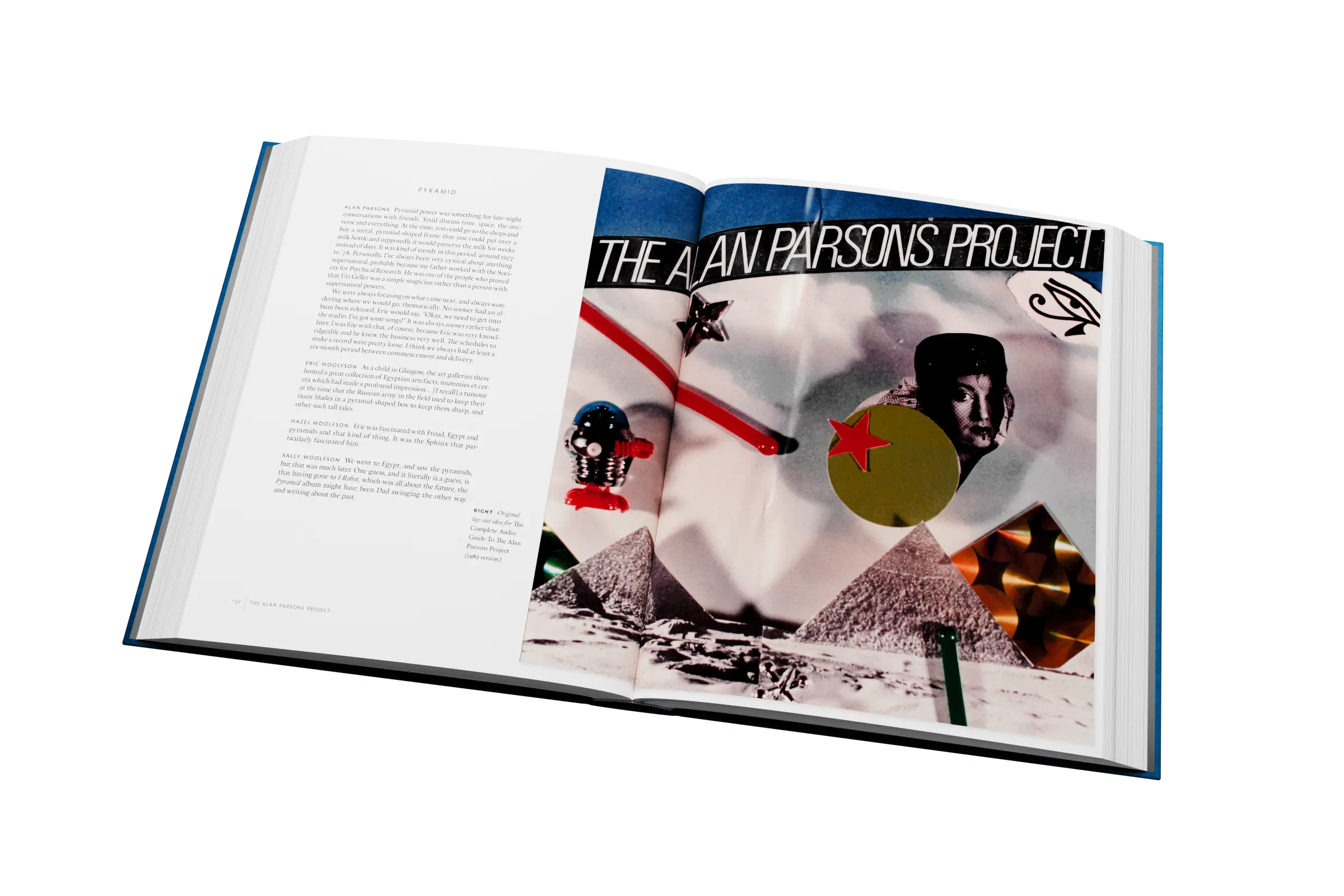 Alan Parsons Project official illustrated book, published by Rocket 88